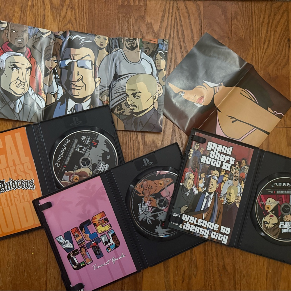Grand Theft Auto Video Game Collection for Sony